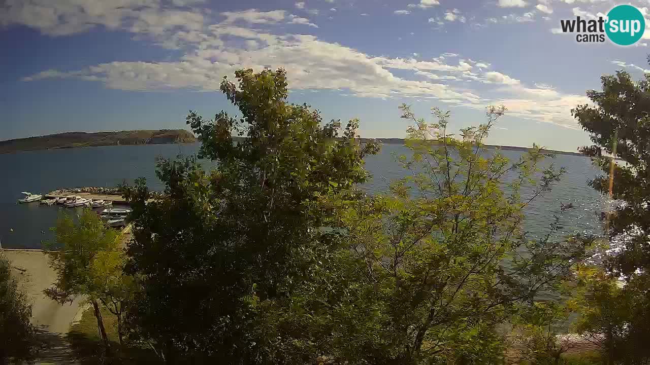 Camping Odmoree live webcam Ražanac – Dalmatien