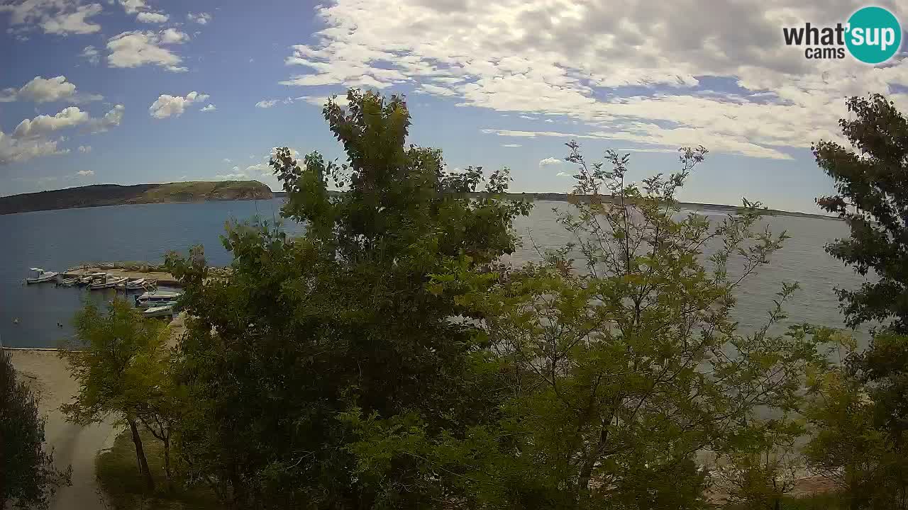 Camping Odmoree webcam Ražanac – Dalmatia