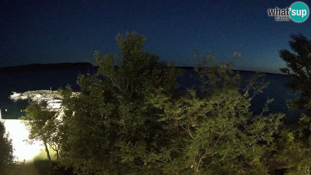 Kamp Odmoree spletna kamera Ražanac – Dalmacija