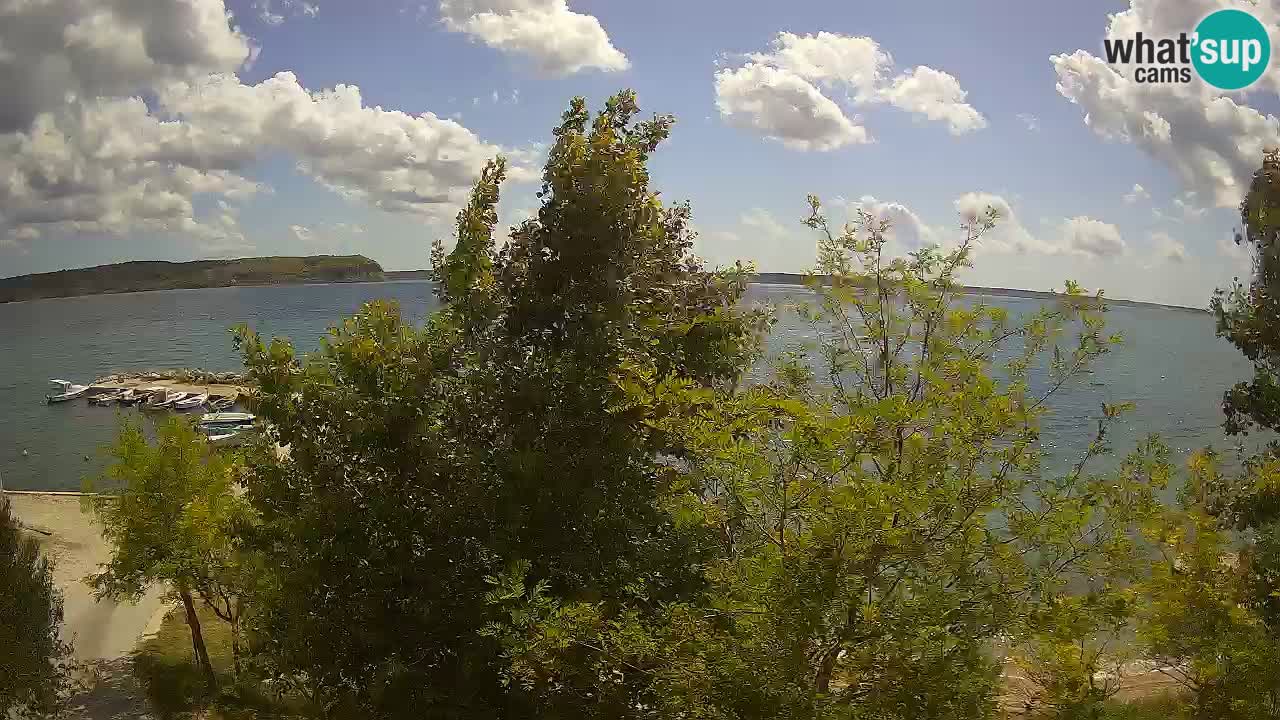Camping Odmoree live webcam Ražanac – Dalmatien