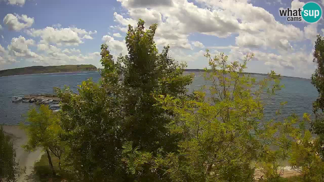 Camping Odmoree live webcam Ražanac – Dalmatien