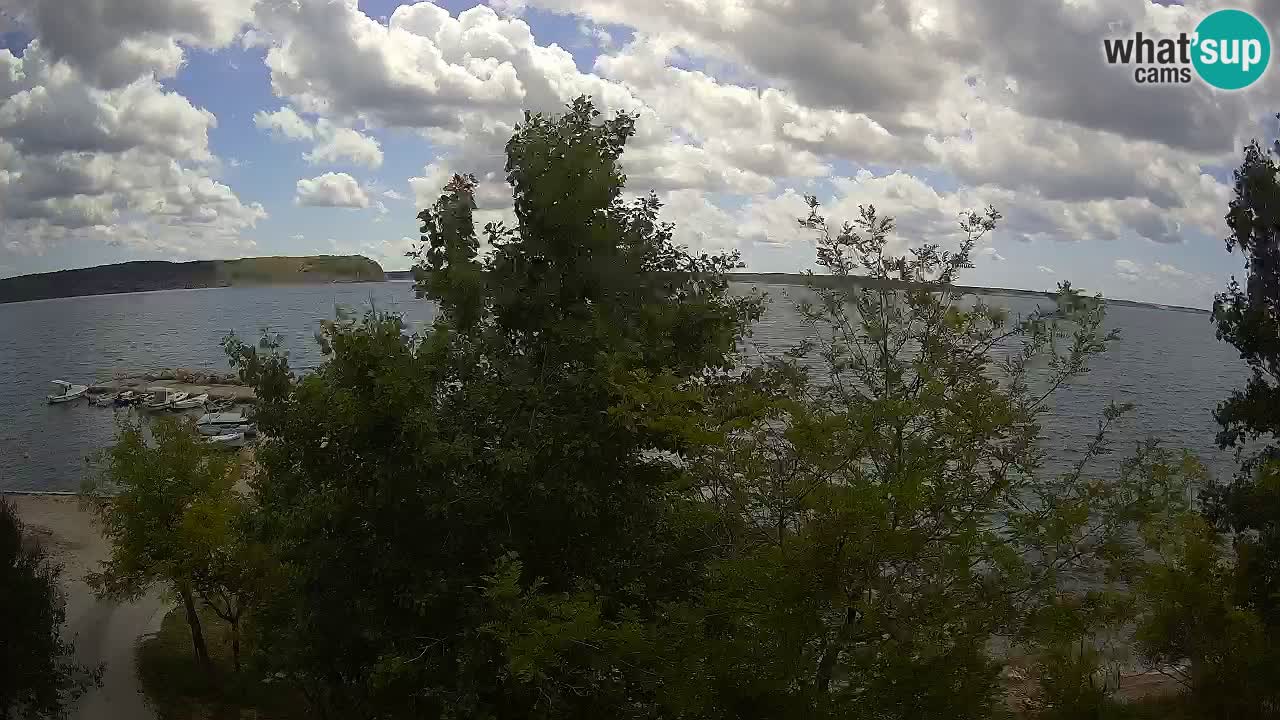 Camping Odmoree live cam Ražanac – Dalmatie