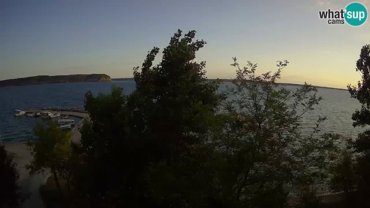Camping Odmoree camera en vivo Ražanac – Dalmacia