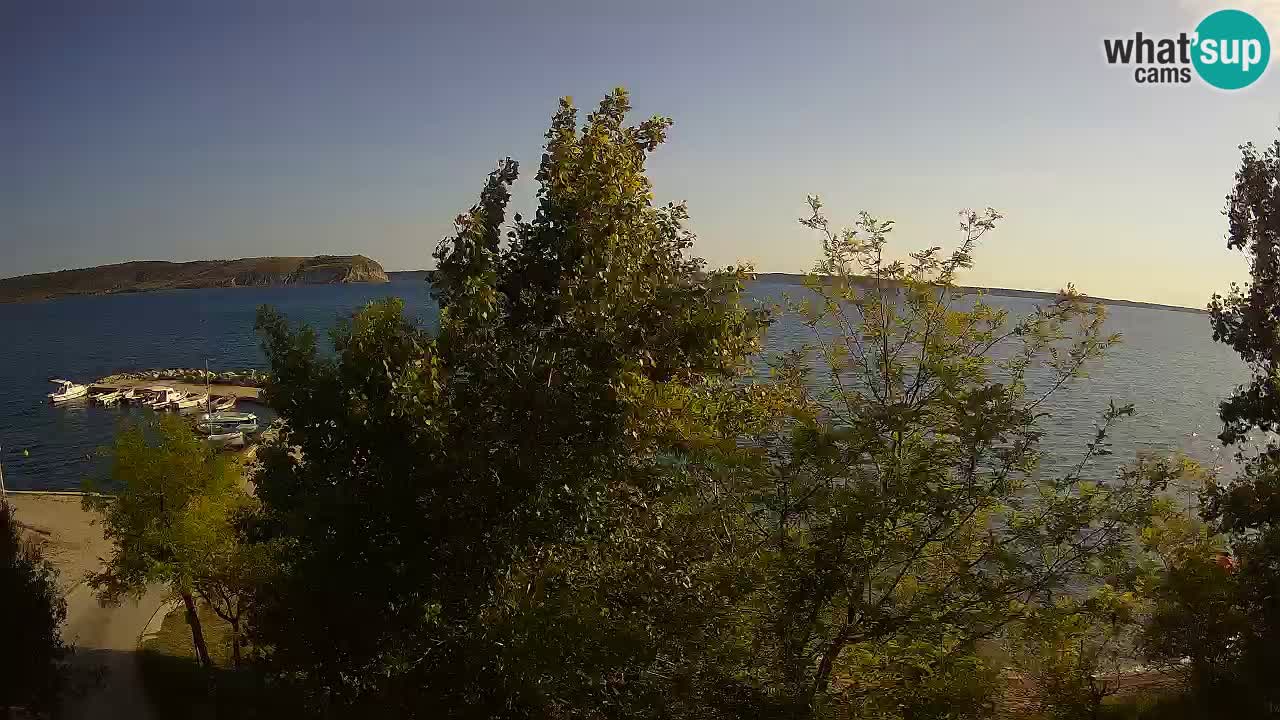 Camping Odmoree camera en vivo Ražanac – Dalmacia