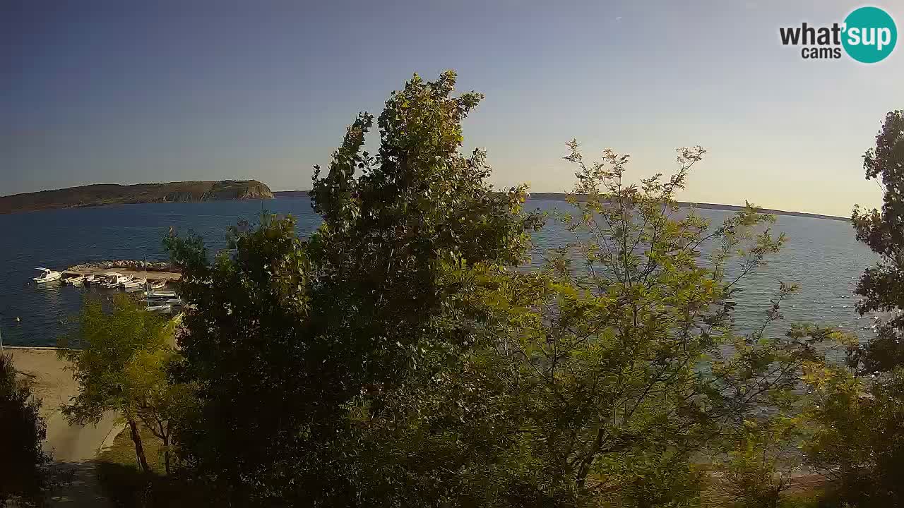 Camping Odmoree camera en vivo Ražanac – Dalmacia