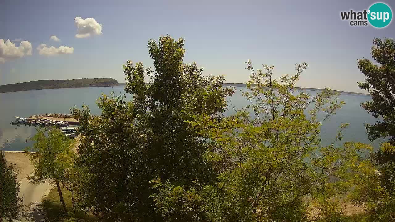 Kamp Odmoree spletna kamera Ražanac – Dalmacija