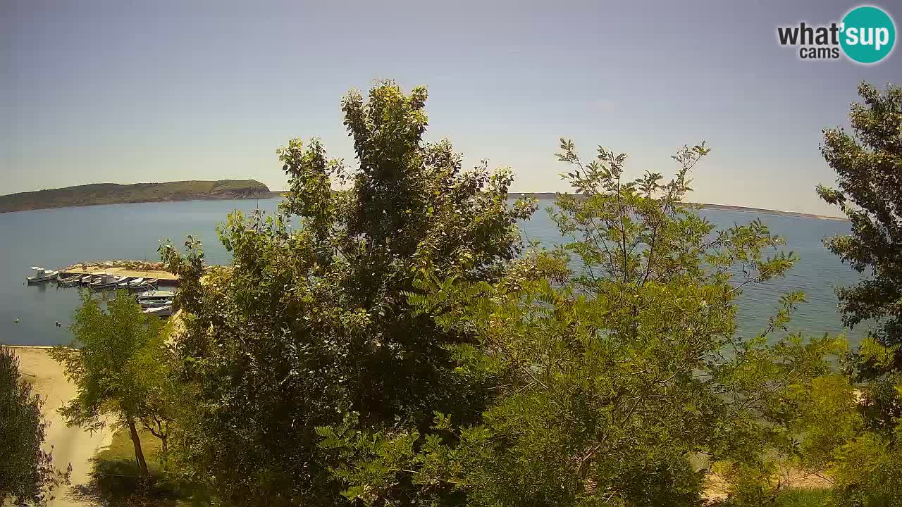 Camping Odmoree webcam Ražanac – Dalmatia