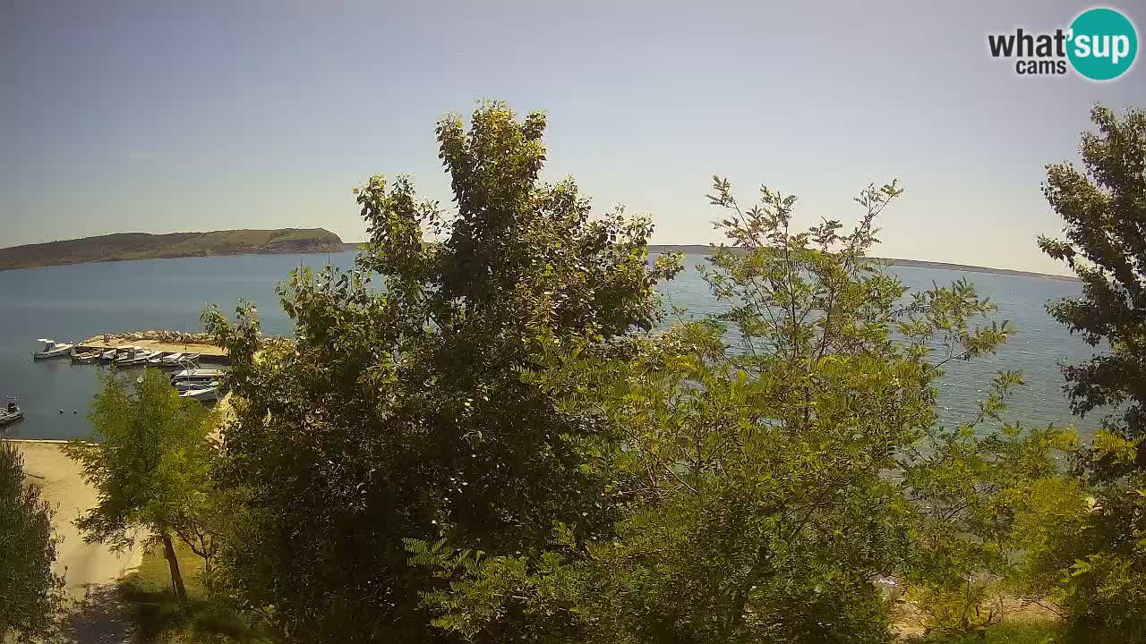 Camping Odmoree webcam Ražanac – Dalmatia