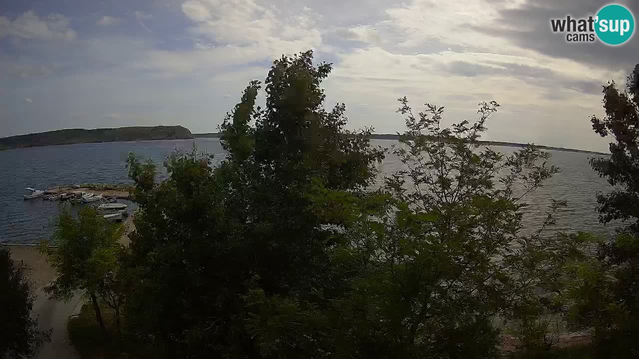 Camping Odmoree camera en vivo Ražanac – Dalmacia