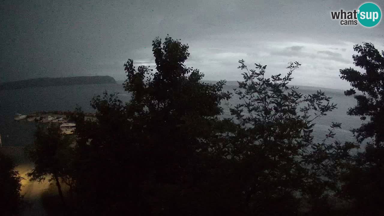 Kamp Odmoree spletna kamera Ražanac – Dalmacija