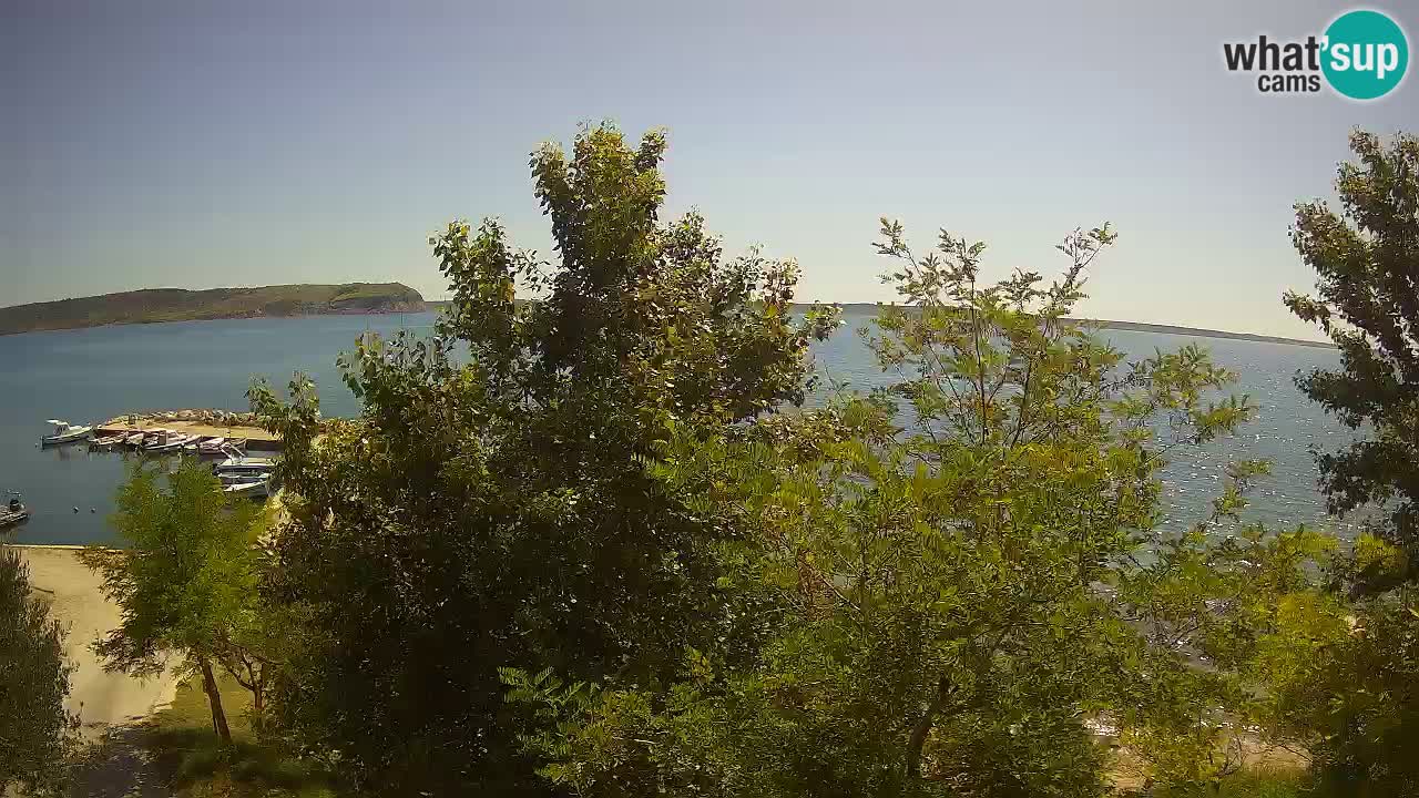 Camping Odmoree webcam Ražanac – Dalmatia