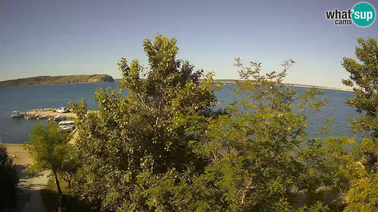 Camping Odmoree live webcam Ražanac – Dalmatien