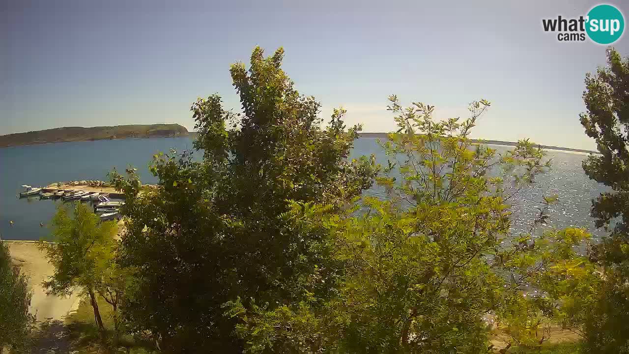 Camping Odmoree live cam Ražanac – Dalmatie