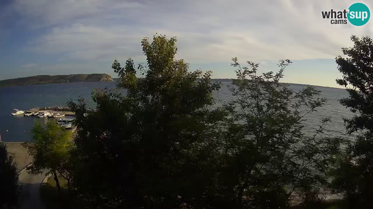 Camping Odmoree live cam Ražanac – Dalmatie