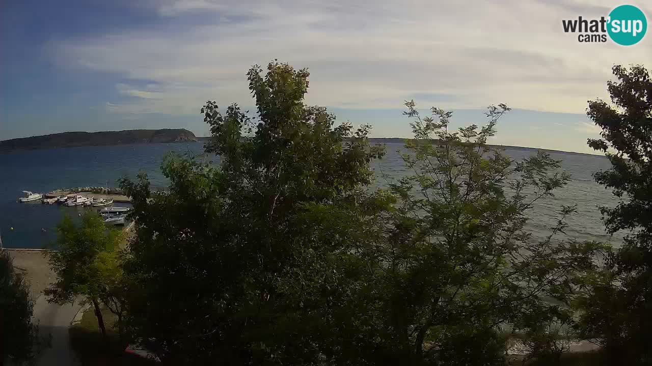 Camping Odmoree camera en vivo Ražanac – Dalmacia