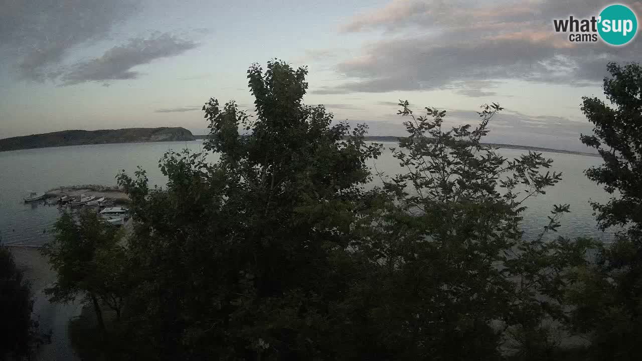 Camping Odmoree live cam Ražanac – Dalmatie