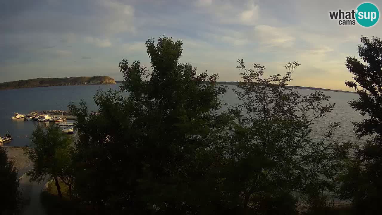 Camping Odmoree live webcam Ražanac – Dalmatien