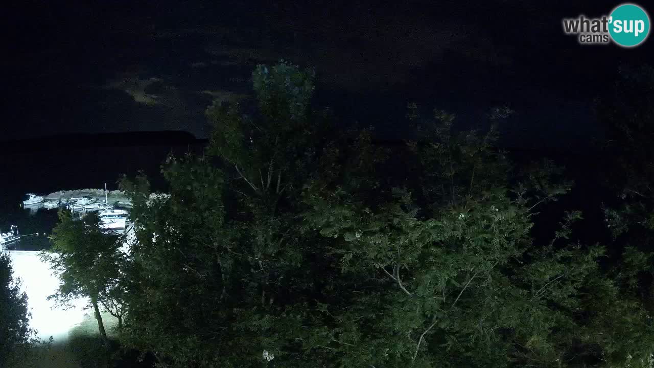 Camping Odmoree camera en vivo Ražanac – Dalmacia