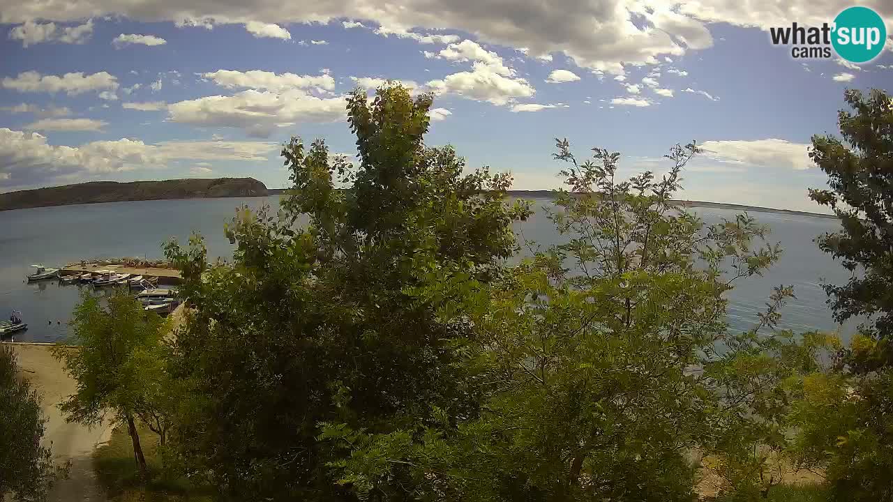 Camping Odmoree live cam Ražanac – Dalmatie