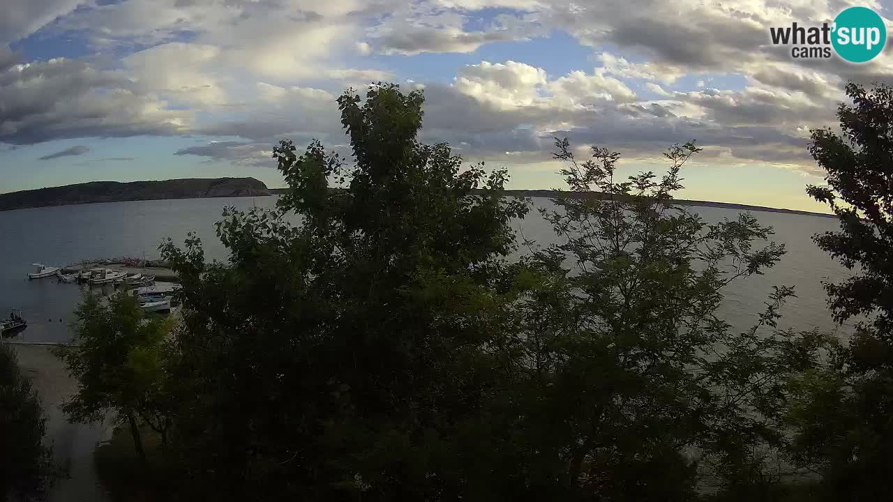 Camping Odmoree camera en vivo Ražanac – Dalmacia