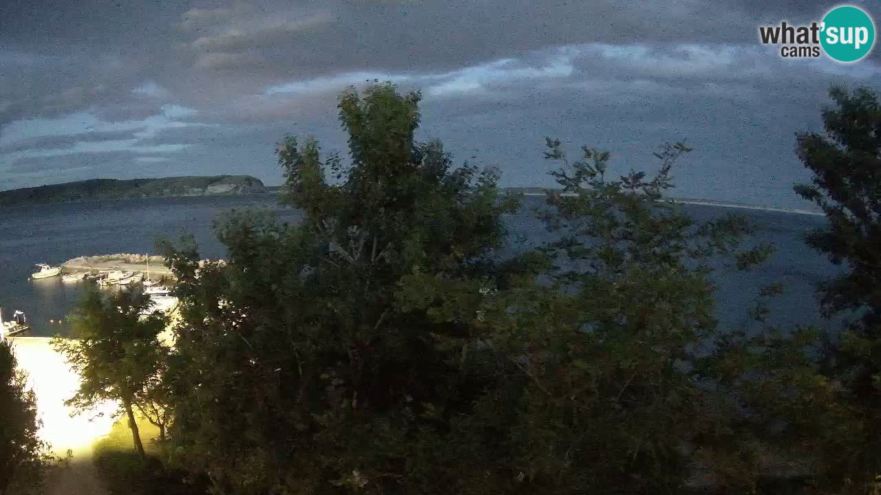 Camping Odmoree live cam Ražanac – Dalmatie