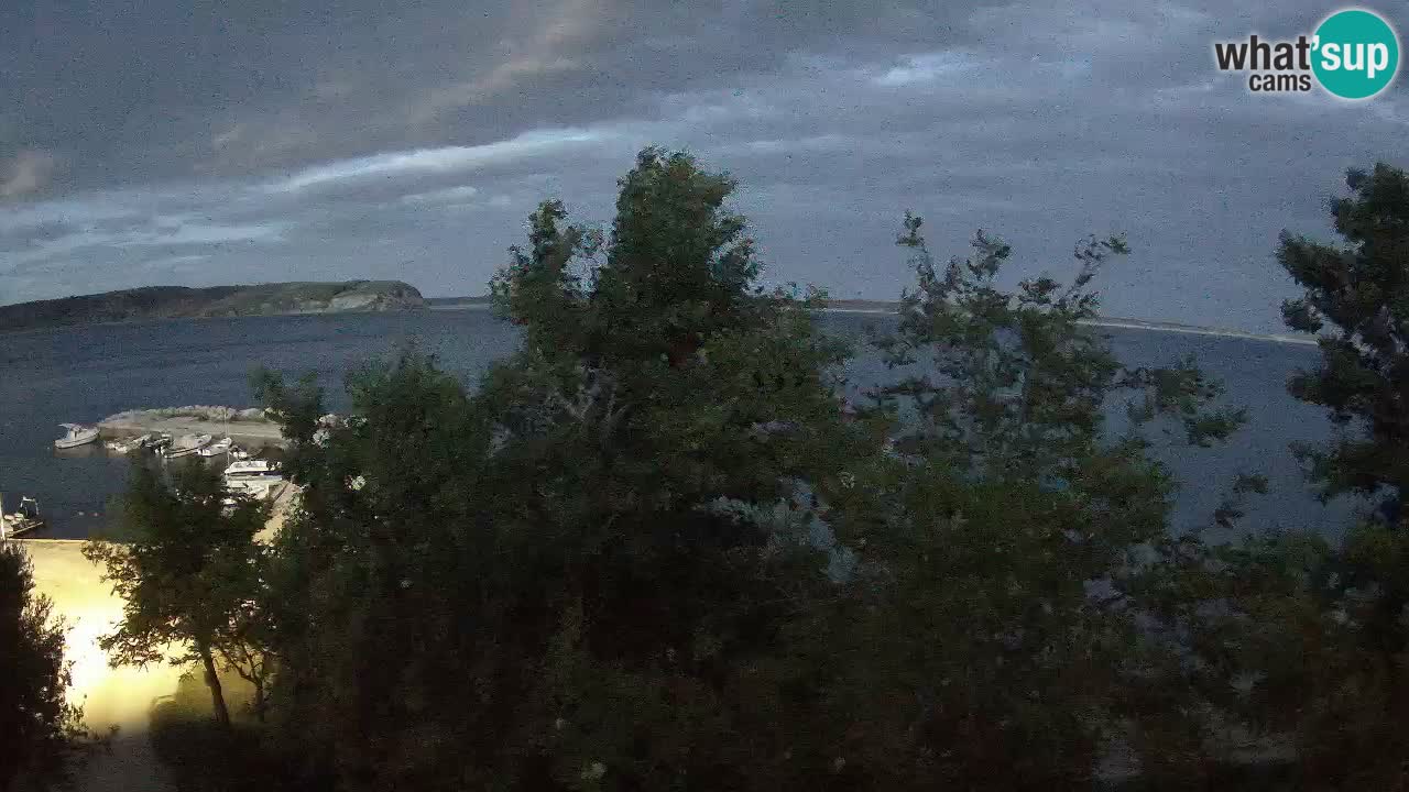 Camping Odmoree live webcam Ražanac – Dalmatien