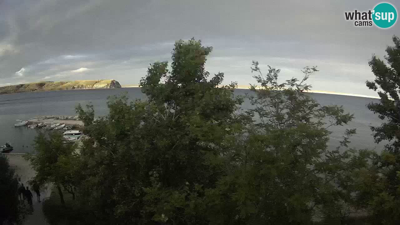 Camping Odmoree camera en vivo Ražanac – Dalmacia