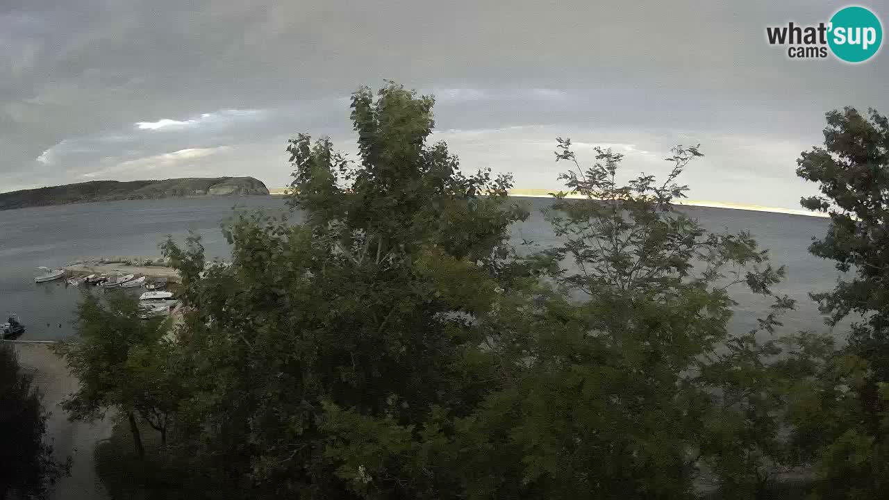 Camping Odmoree camera en vivo Ražanac – Dalmacia