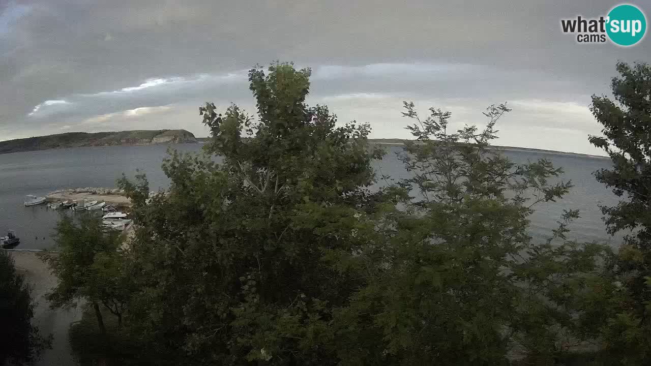 Kamp Odmoree spletna kamera Ražanac – Dalmacija