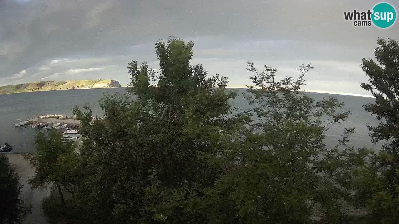 Camping Odmoree live webcam Ražanac – Dalmatien