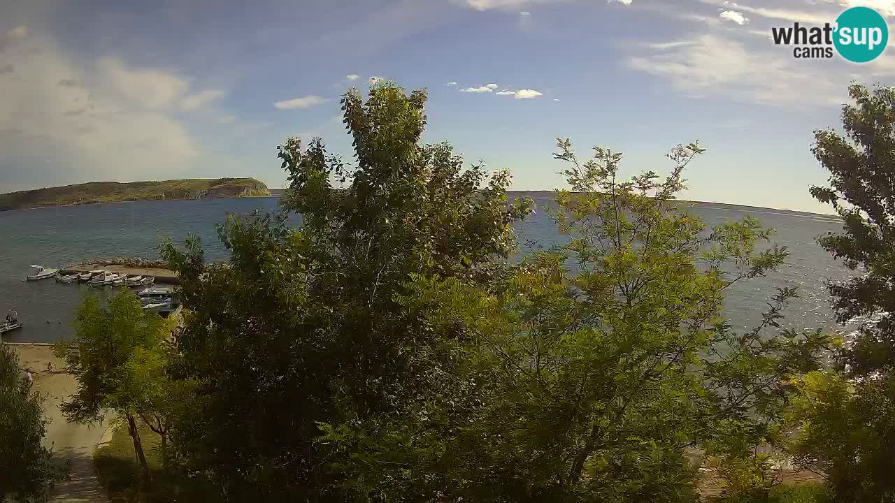 Camping Odmoree camera en vivo Ražanac – Dalmacia