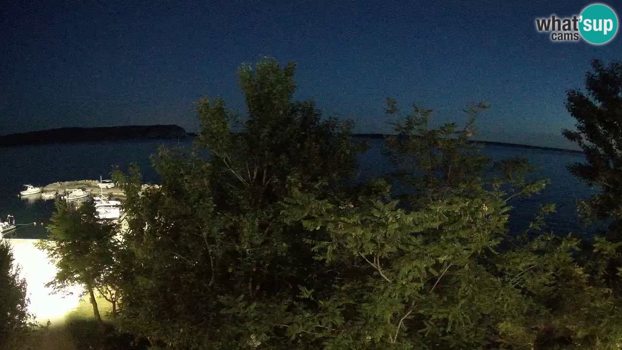 Camping Odmoree live cam Ražanac – Dalmatie