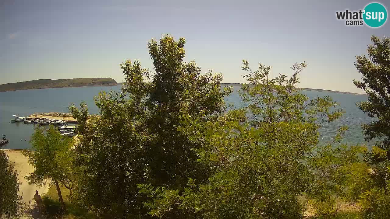 Camping Odmoree webcam Ražanac – Dalmatia