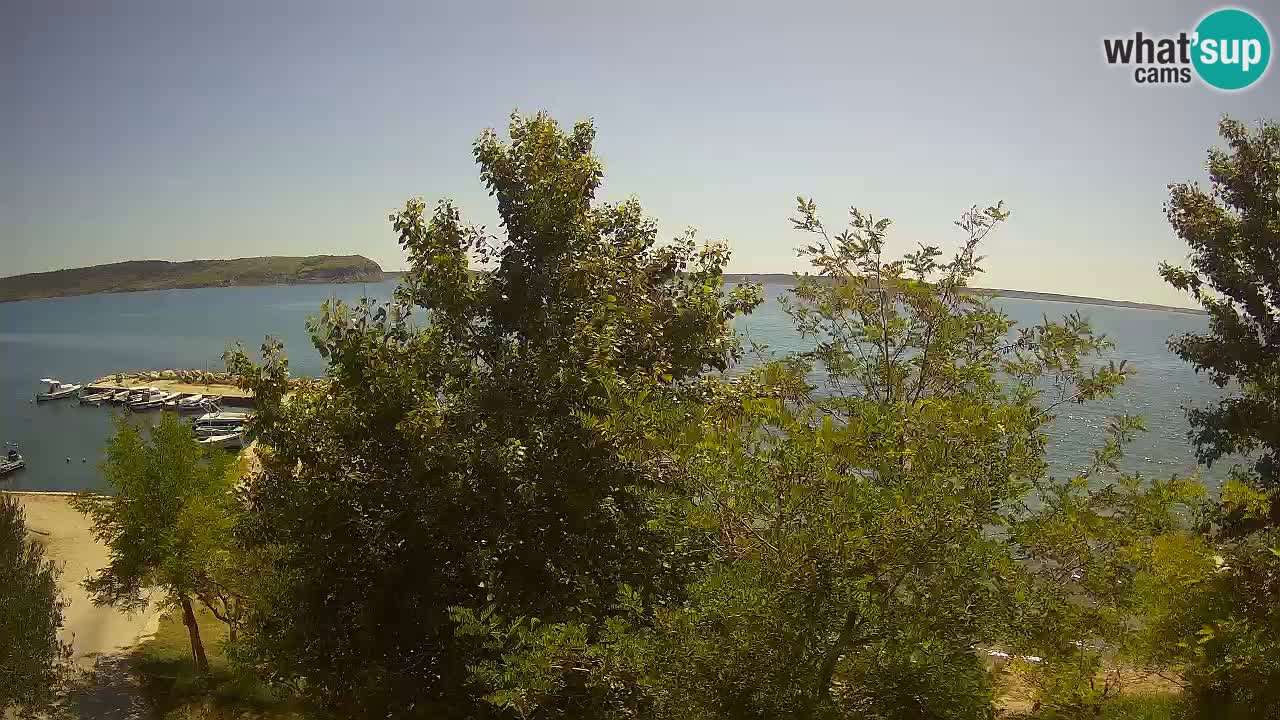 Camping Odmoree live webcam Ražanac – Dalmatien