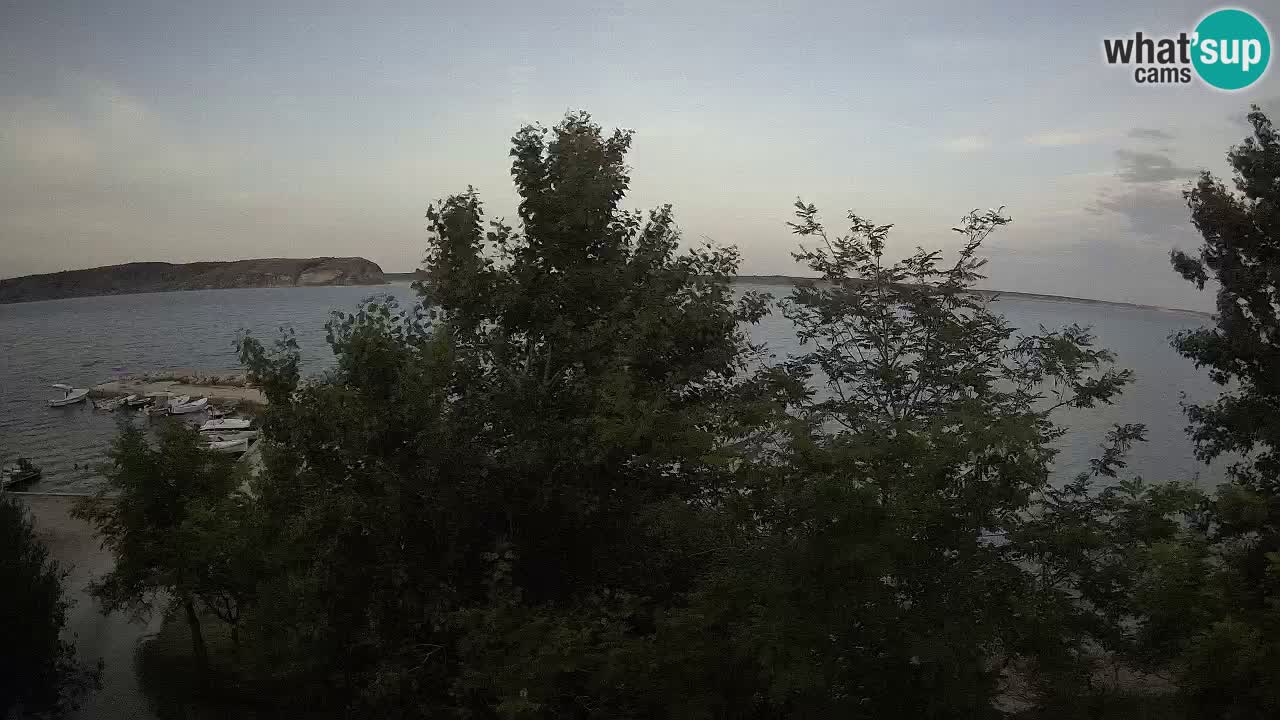 Camping Odmoree live cam Ražanac – Dalmatie