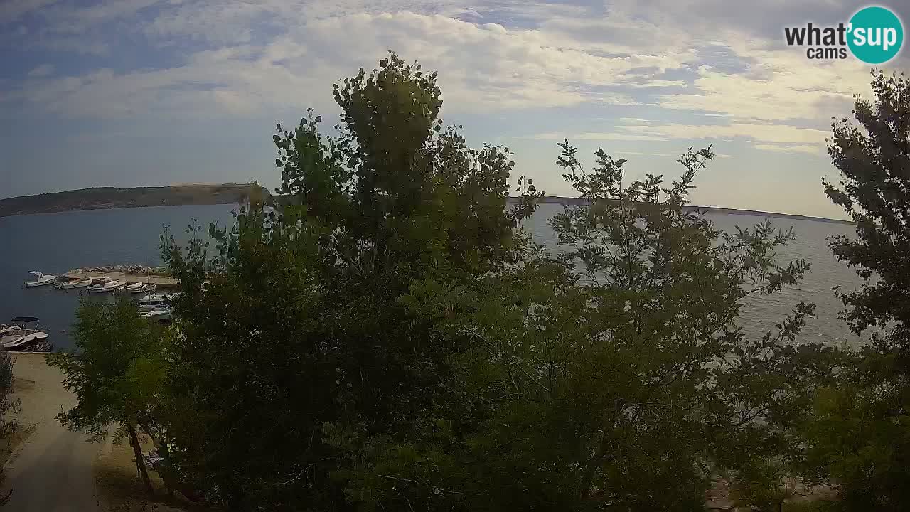 Camping Odmoree web kamera Ražanac – Dalmacija