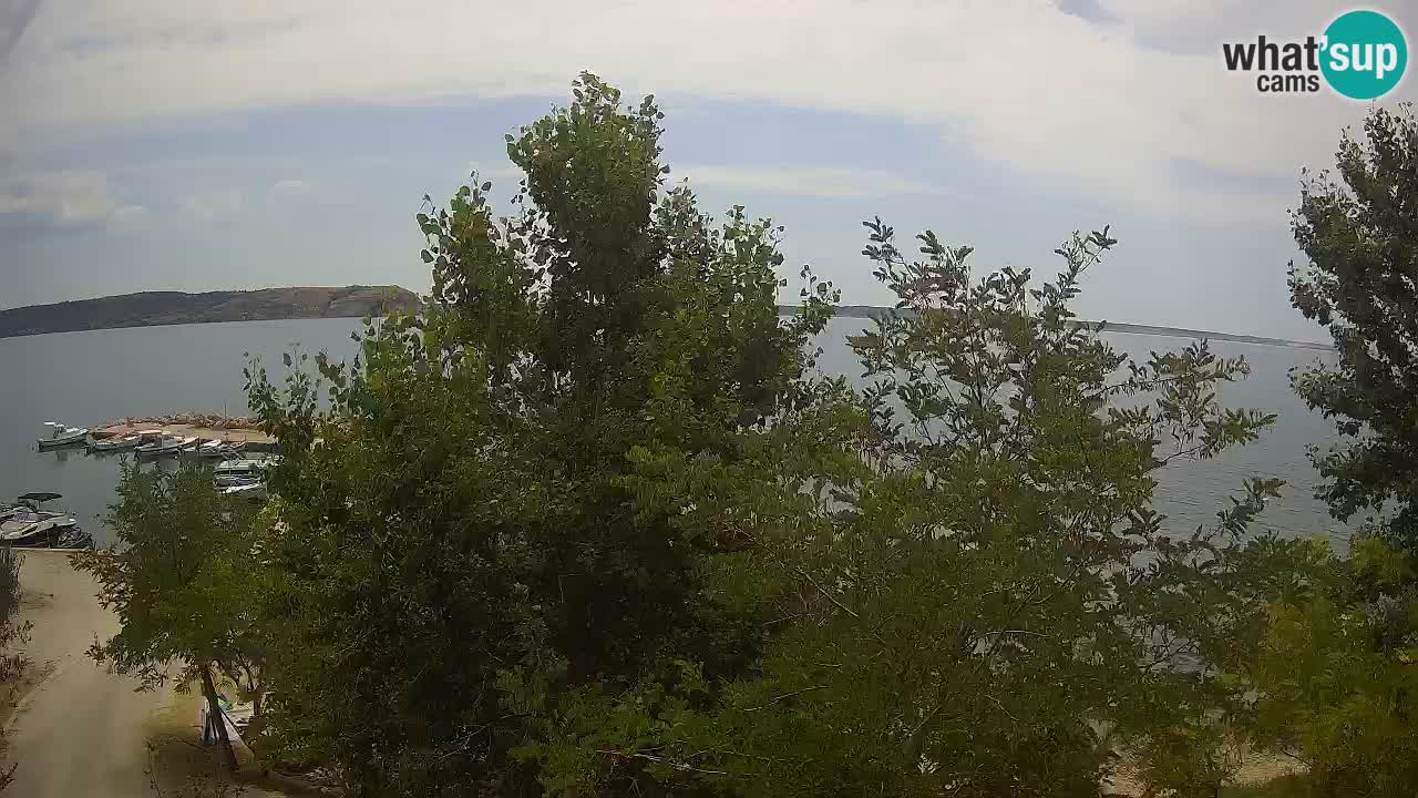 Camping Odmoree live webcam Ražanac – Dalmatien
