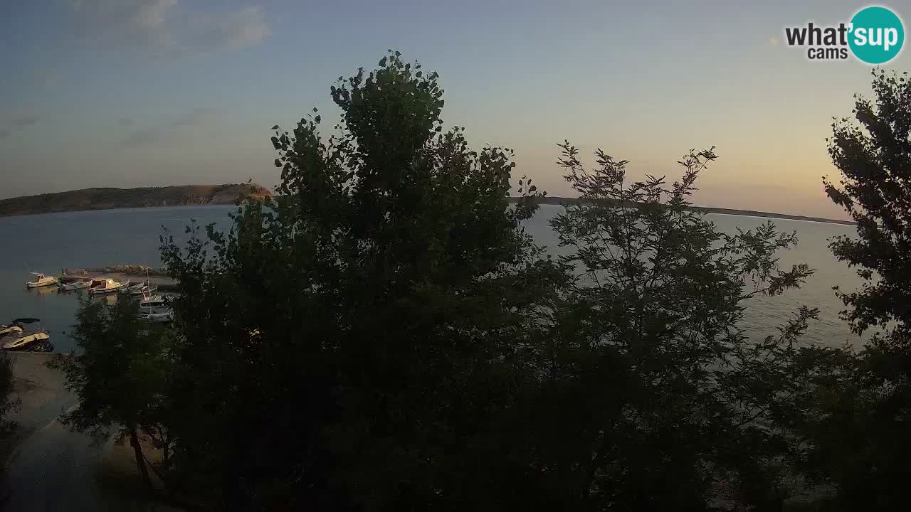 Camping Odmoree web kamera Ražanac – Dalmacija