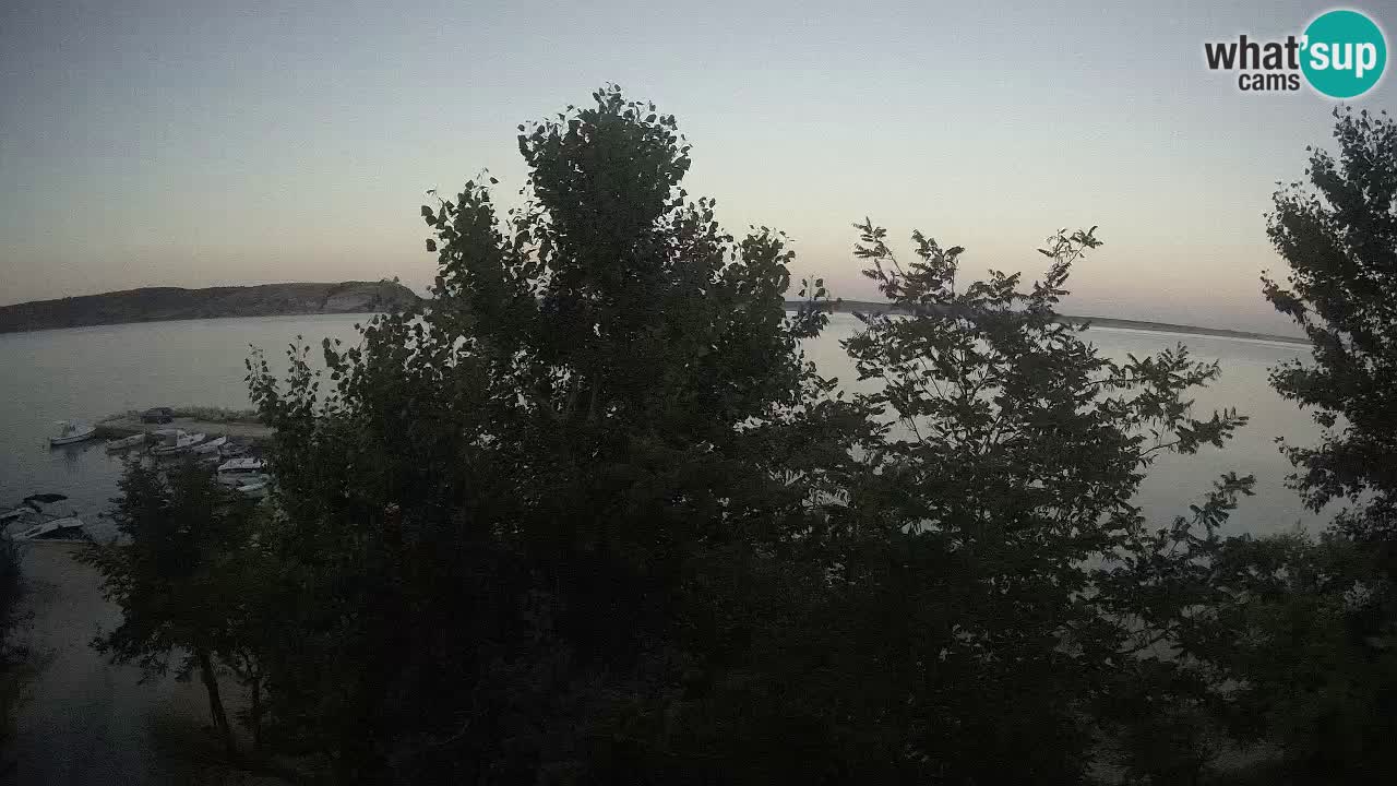 Kamp Odmoree spletna kamera Ražanac – Dalmacija