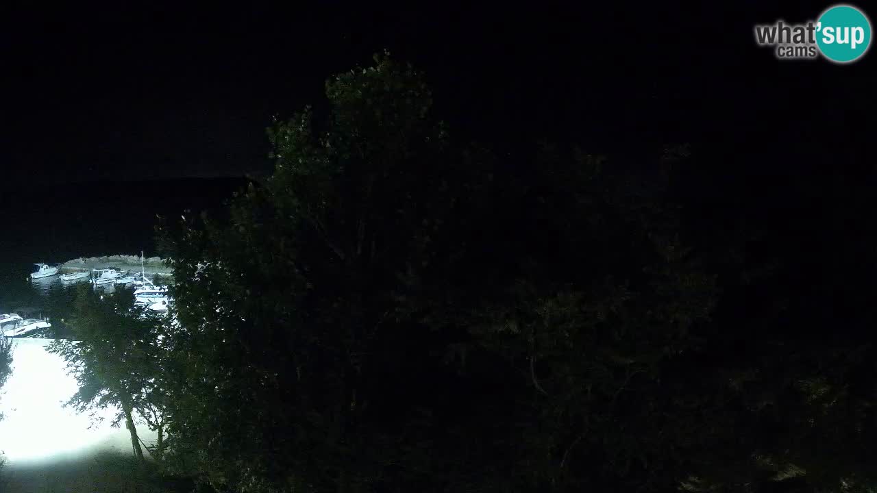 Camping Odmoree camera en vivo Ražanac – Dalmacia