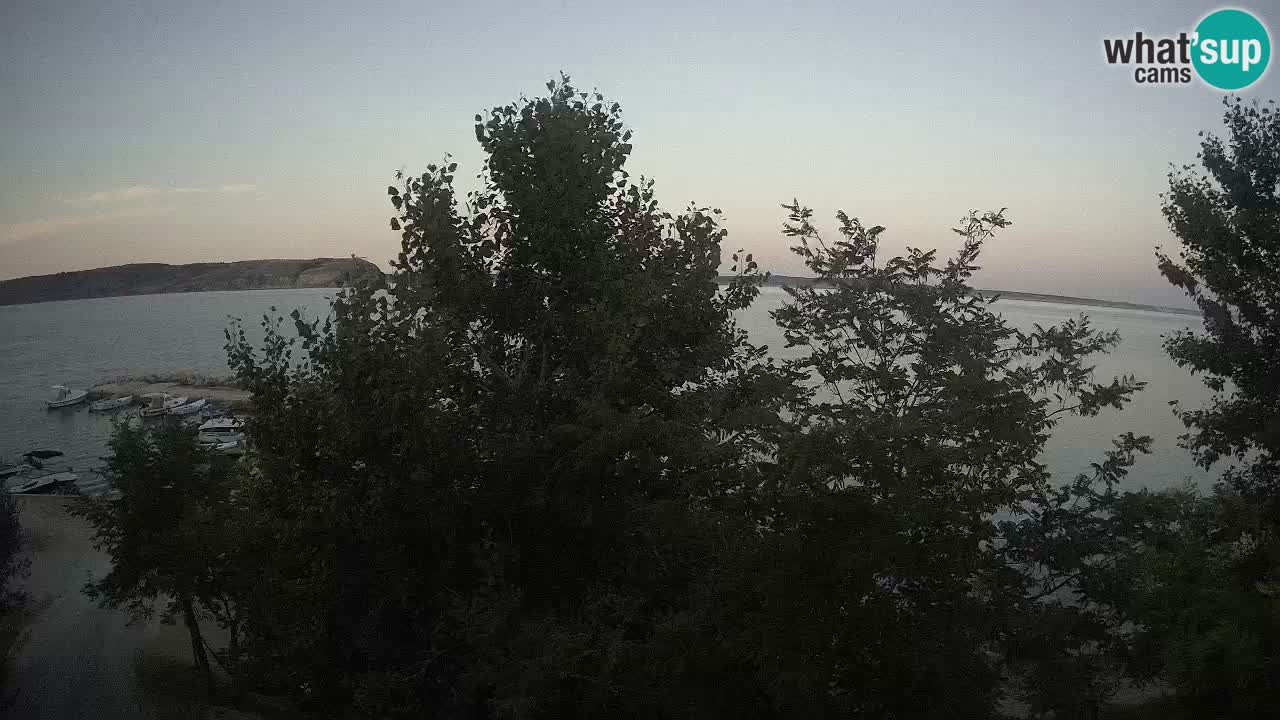 Camping Odmoree web kamera Ražanac – Dalmacija