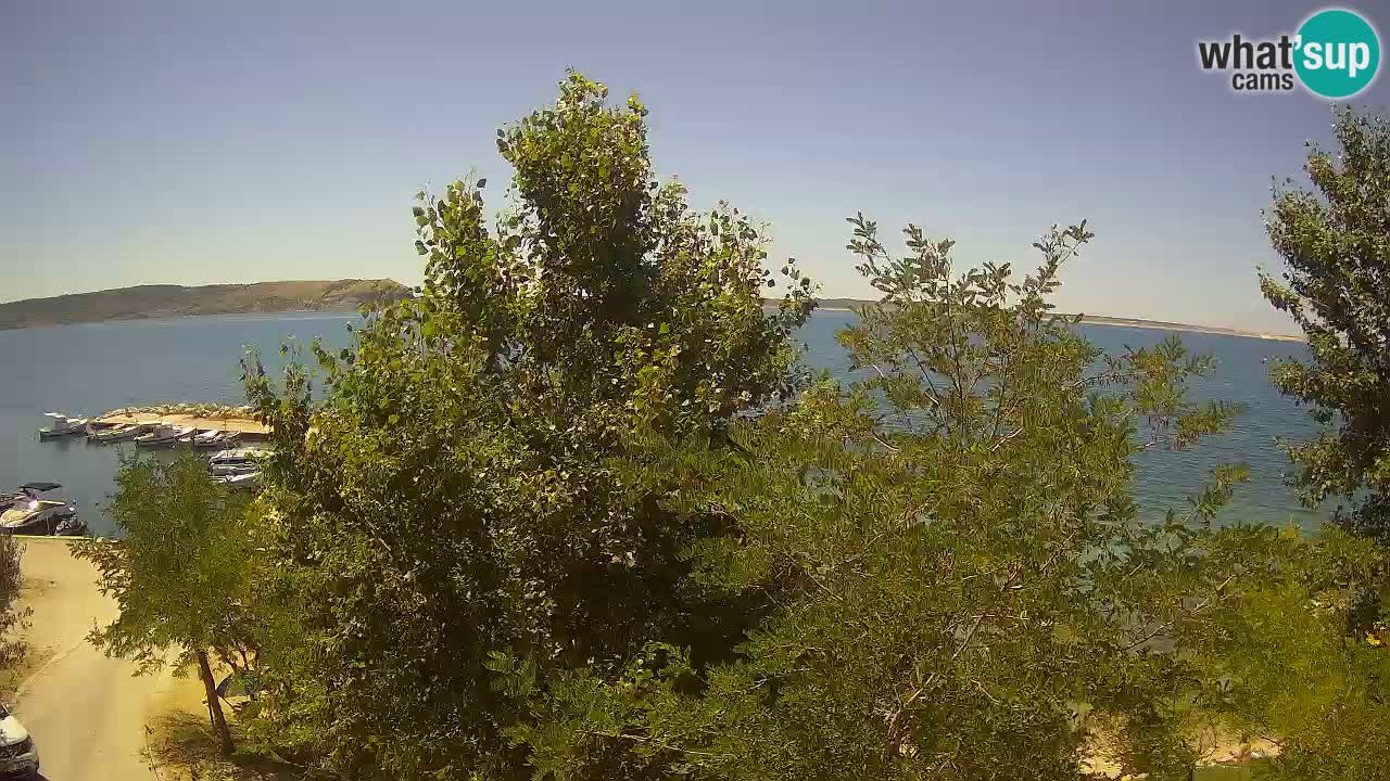Camping Odmoree live webcam Ražanac – Dalmatien