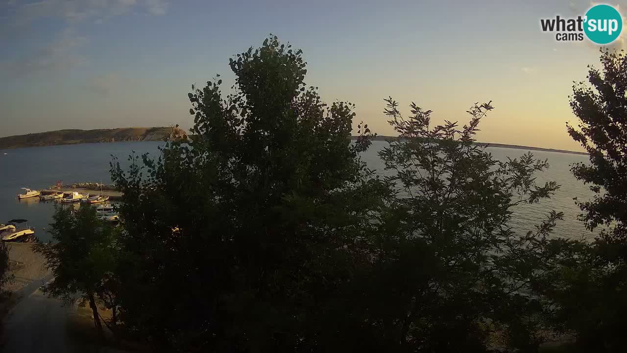 Camping Odmoree live webcam Ražanac – Dalmatien
