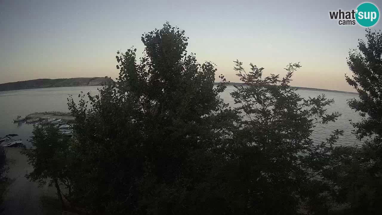 Camping Odmoree webcam Ražanac – Dalmatia