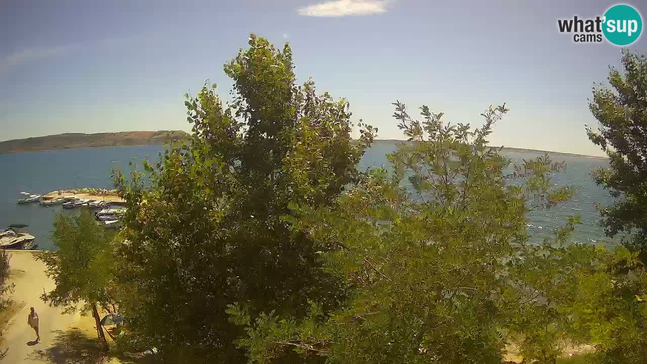 Camping Odmoree webcam Ražanac – Dalmazia