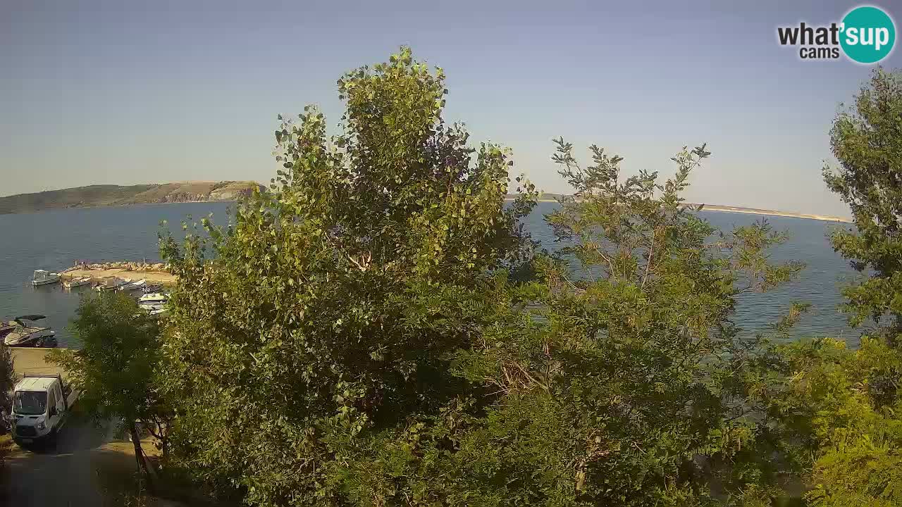 Camping Odmoree live cam Ražanac – Dalmatie