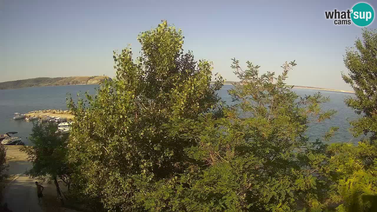 Camping Odmoree web kamera Ražanac – Dalmacija