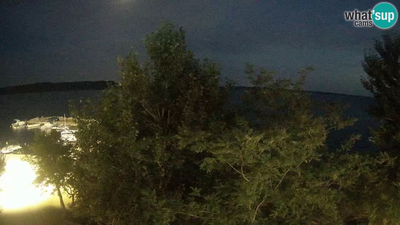 Camping Odmoree camera en vivo Ražanac – Dalmacia