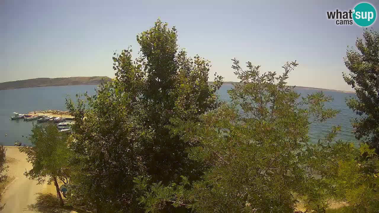 Camping Odmoree webcam Ražanac – Dalmatia