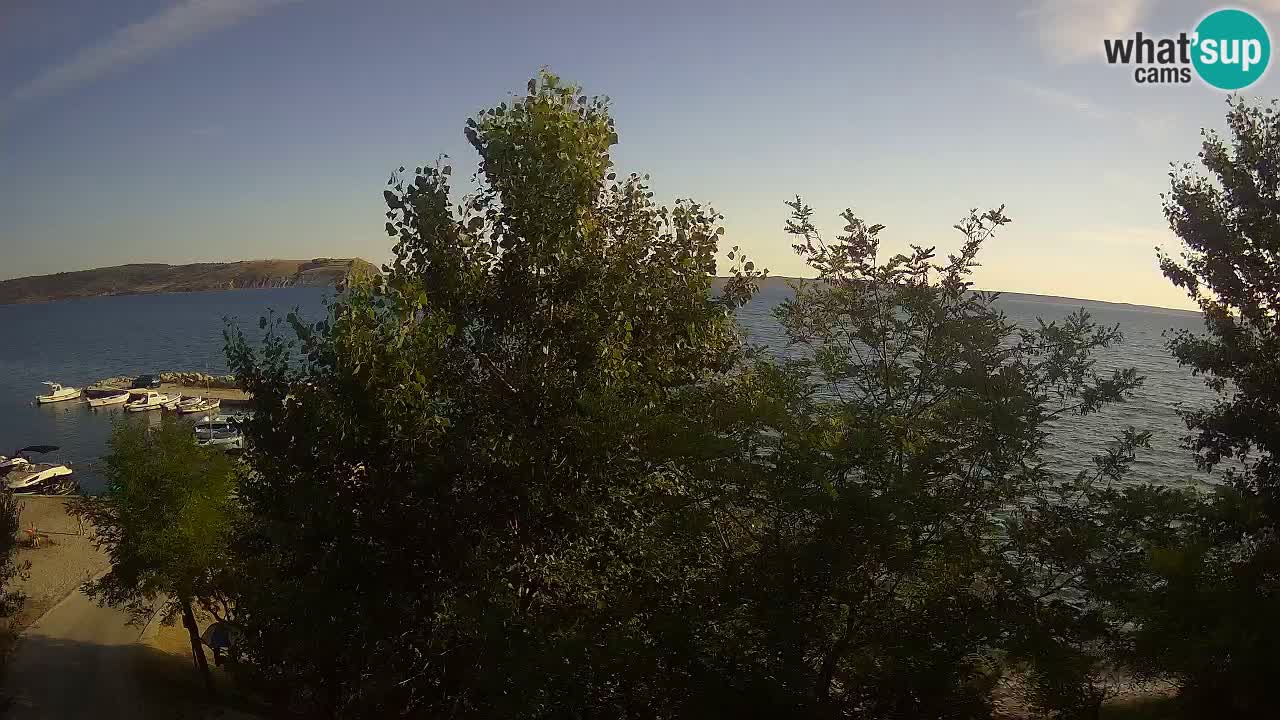 Camping Odmoree live webcam Ražanac – Dalmatien